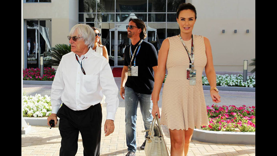Bernie Ecclestone - Tamara Ecclestone - Formel 1 - GP Abu Dhabi - 03. November 2013