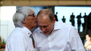 Bernie Ecclestone & Vladimir Putin - GP Russland 2014