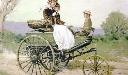 Bertha Benz Patent Motorwagen 1888