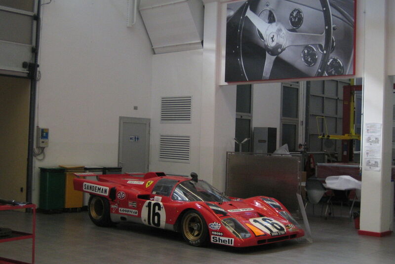 Besuch bei Ferrari Classiche, 08/2013, mkl