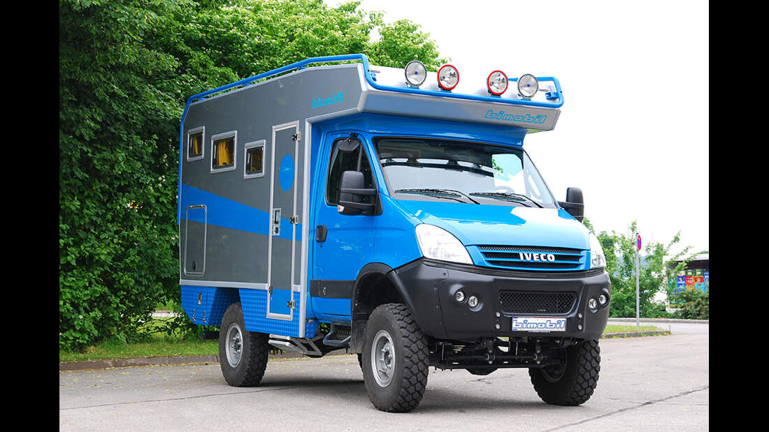 Bimobil EX 345 und Husky 280: Allrad-Wohnmobile für die harte Tour ...