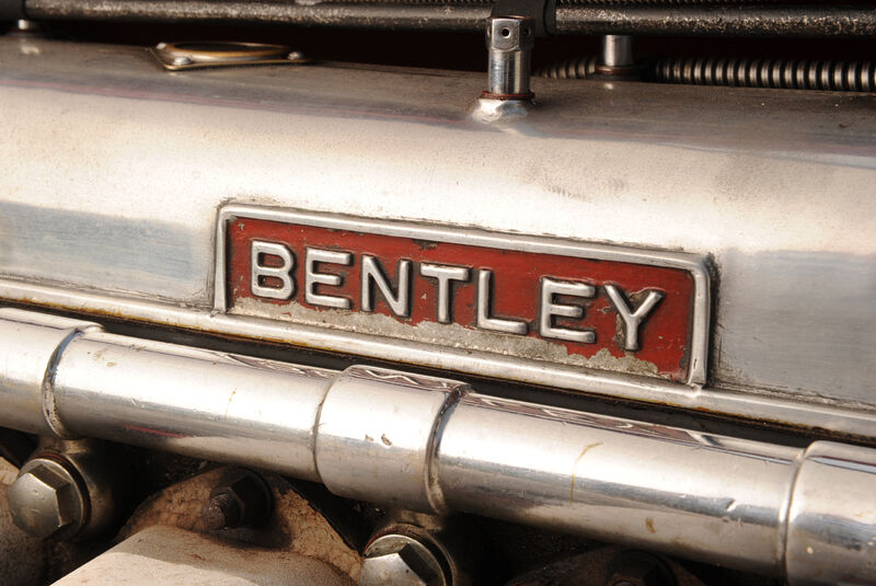Birkin-Bentley Single-Seater, Schild, Schriftzug