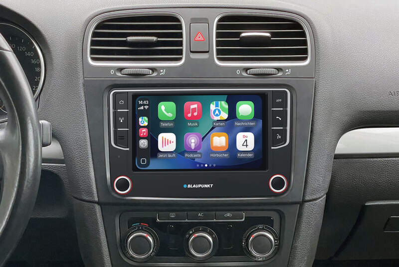 Blaupunkt Wolfsburg 648 2-DIN-Autoradio mit Touchscreen, Apple Carplay und Android Auto