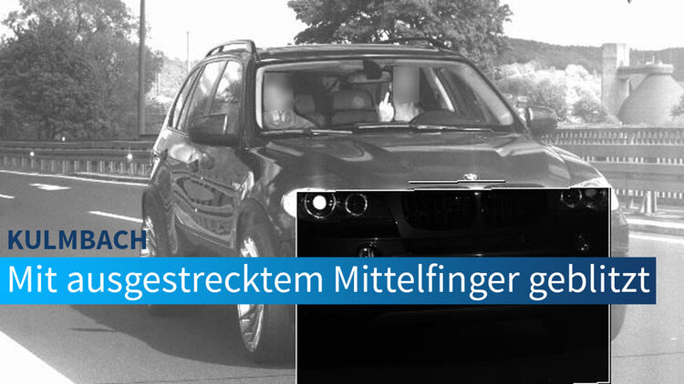 Mit Stinkefinger Geblitzt Verwarngeld Verfunfundsiebzigfacht Auto Motor Und Sport