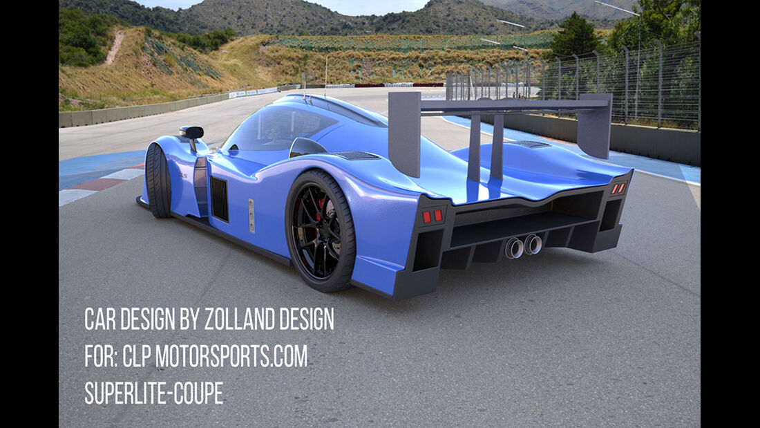 Bo Zolland Design SLS Supercar for CLP motorsports 