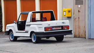 Bohse Euro-Star Strandwagen, Heck