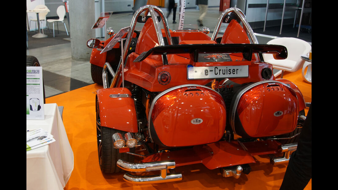 Boom Trikes e-Cruiser - Electric Vehicle Symposium 2017 - Stuttgart - Messe - EVS30