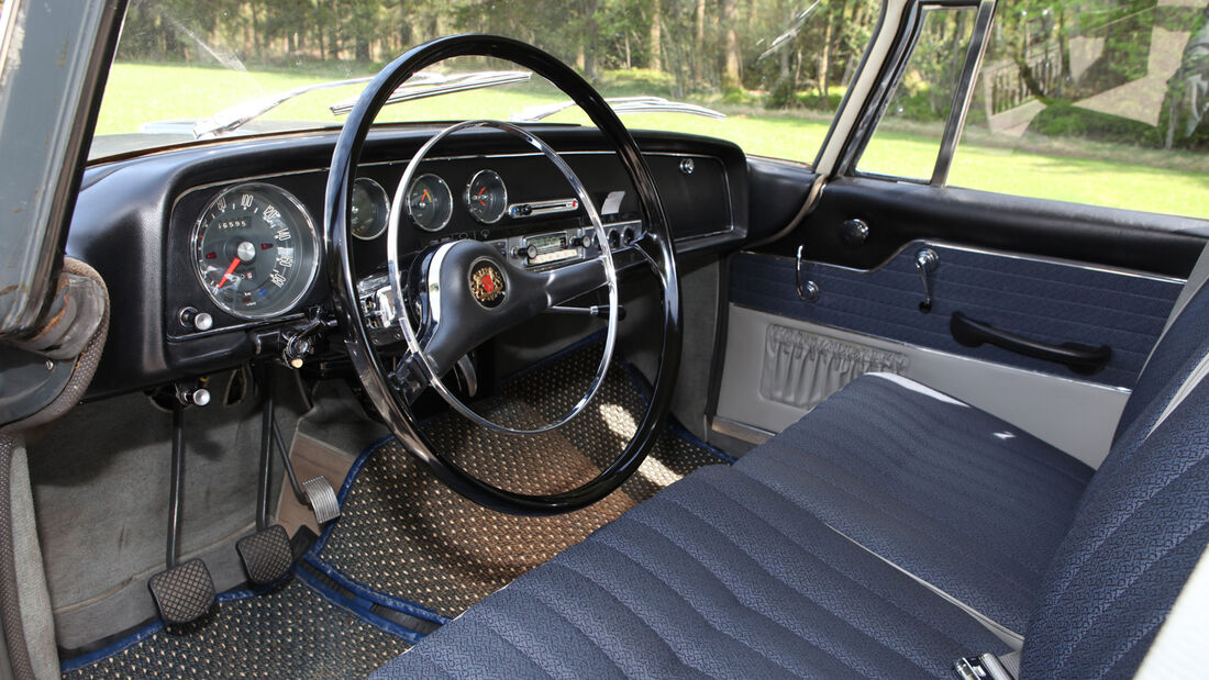 Borgward 2,3 Liter, Cockpit, Lenkrad