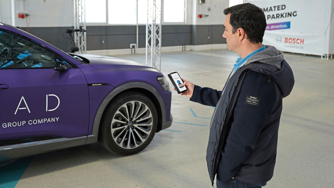 Bosch Cariad Automated Valet Charging