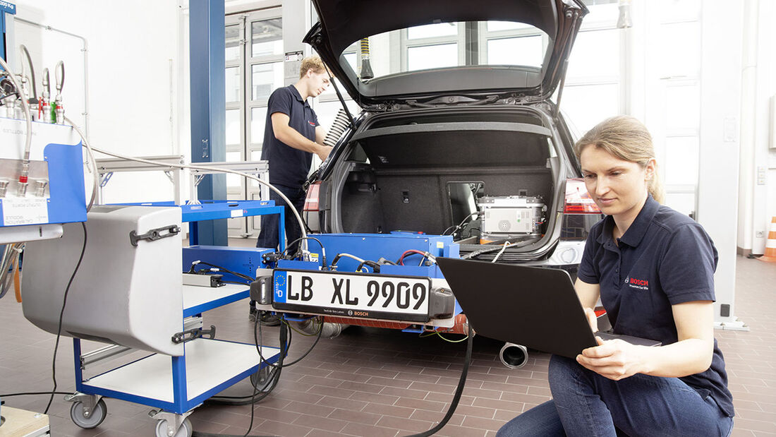 Bosch Dieseltechnik Stickoxid-Reduktion RDE-Test