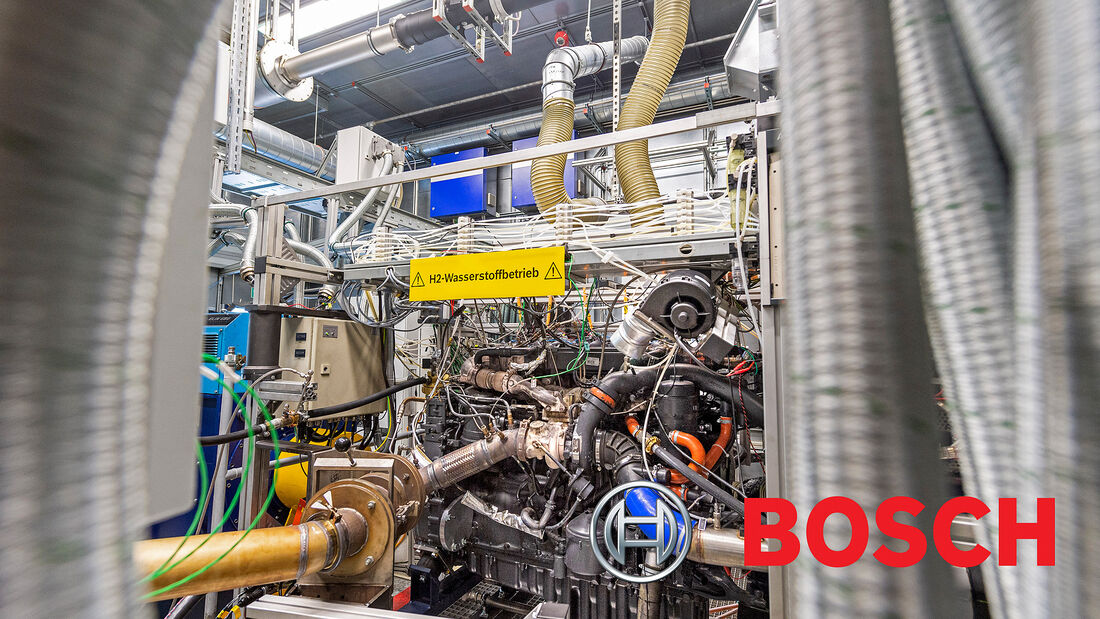 Bosch Technik erklärt Wasserstoffmotor