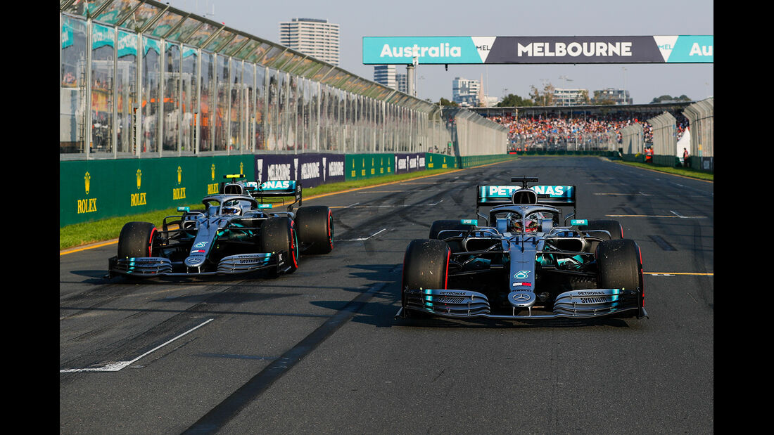 Bottas & Hamilton - Formel 1 - GP Australien 2019
