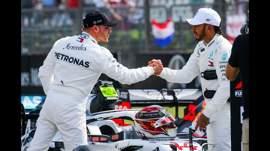 Bottas - Hamilton - Mercedes - GP Deutschland 2019 - Hockenheim - Qualifying