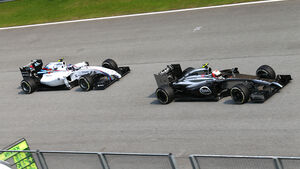 Bottas & Magnussen - GP Malaysia 2014
