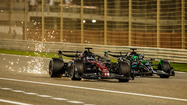 Bottas - Russell - Formel 1 - GP Bahrain 2023 - Rennen 