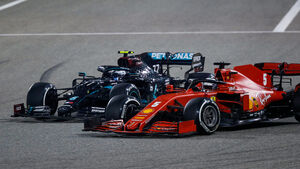 Bottas - Vettel - GP Bahrain 2020 - Sakhir - Rennen 