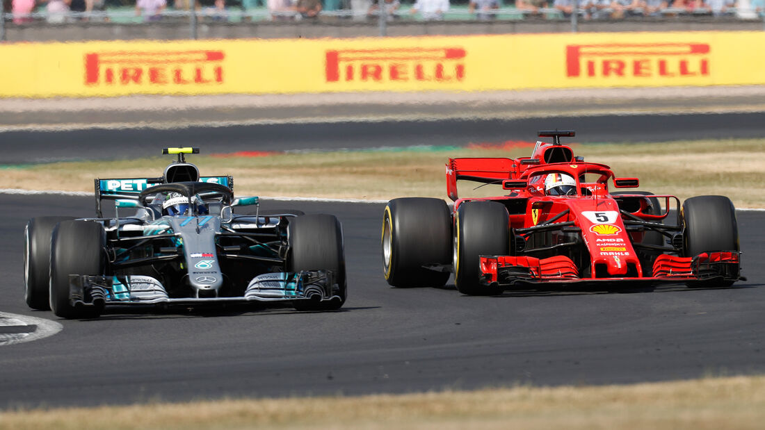 Bottas & Vettel - GP England 2018