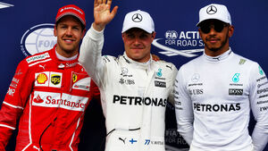 Bottas - Vettel - Hamilton - GP Österreich 2017 - Spielberg - Qualifying 