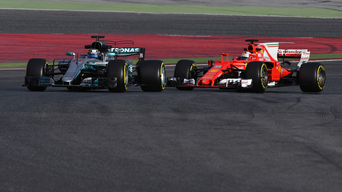 Bottas vs. Vettel - Mercedes vs. Ferrari - Formel 1 - Test - Barcelona - 7. März 2017