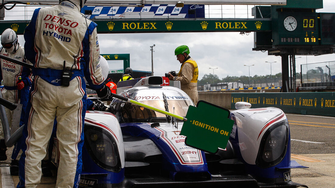 Box, Toyota, 24h-Rennen LeMans 2012