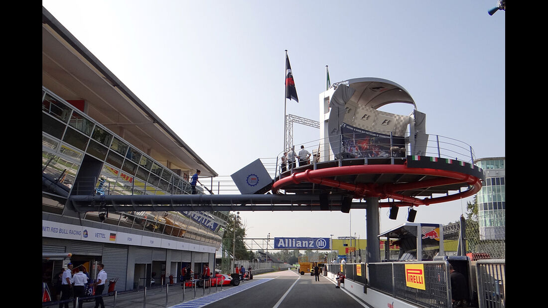 Boxengasse - Formel 1 - GP Italien - Monza - 5. September 2013