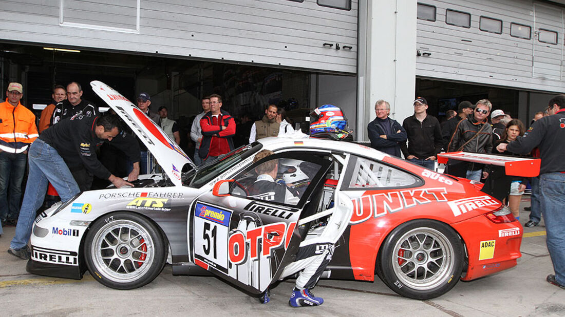 Boxengasse, VLN, Porsche 911 GT3 Cup 997, Dörr Motorsport, #051