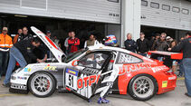 Boxengasse, VLN, Porsche 911 GT3 Cup 997, Dörr Motorsport, #051