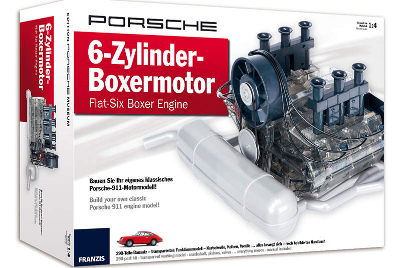 Boxer - Motor - 6-Zylinder - Porsche 911 Urmodell 1966 - Bausatz 