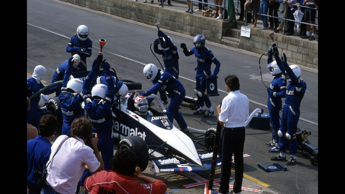 Brabham-BMW BT52B Turbo - Nelson Piquet - GP England 1983 - Silverstone - Formel 1