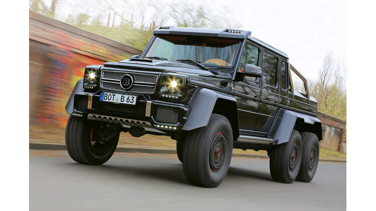 Brabus 700 6x6 Im Fahrbericht Am Ende Aller Tage Auto Motor Und Sport