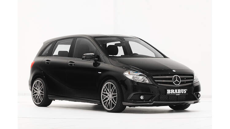 Neue Mercedes B Klasse Brabus Macht Den Kompaktvan Schick Auto Motor Und Sport