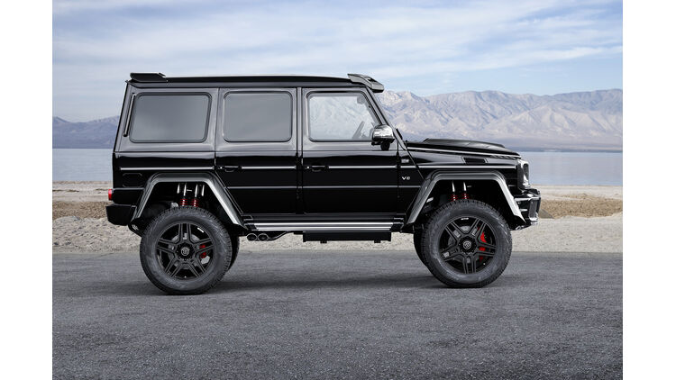 Mercedes Brabus G 500 4x4 Auf Der Iaa Auto Motor Und Sport