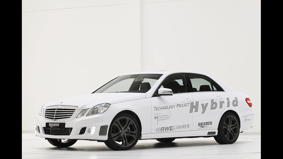 Brabus Technologieprojekt Hybrid, Mercedes E 220 CDI, Prototyp auf der IAA 2011