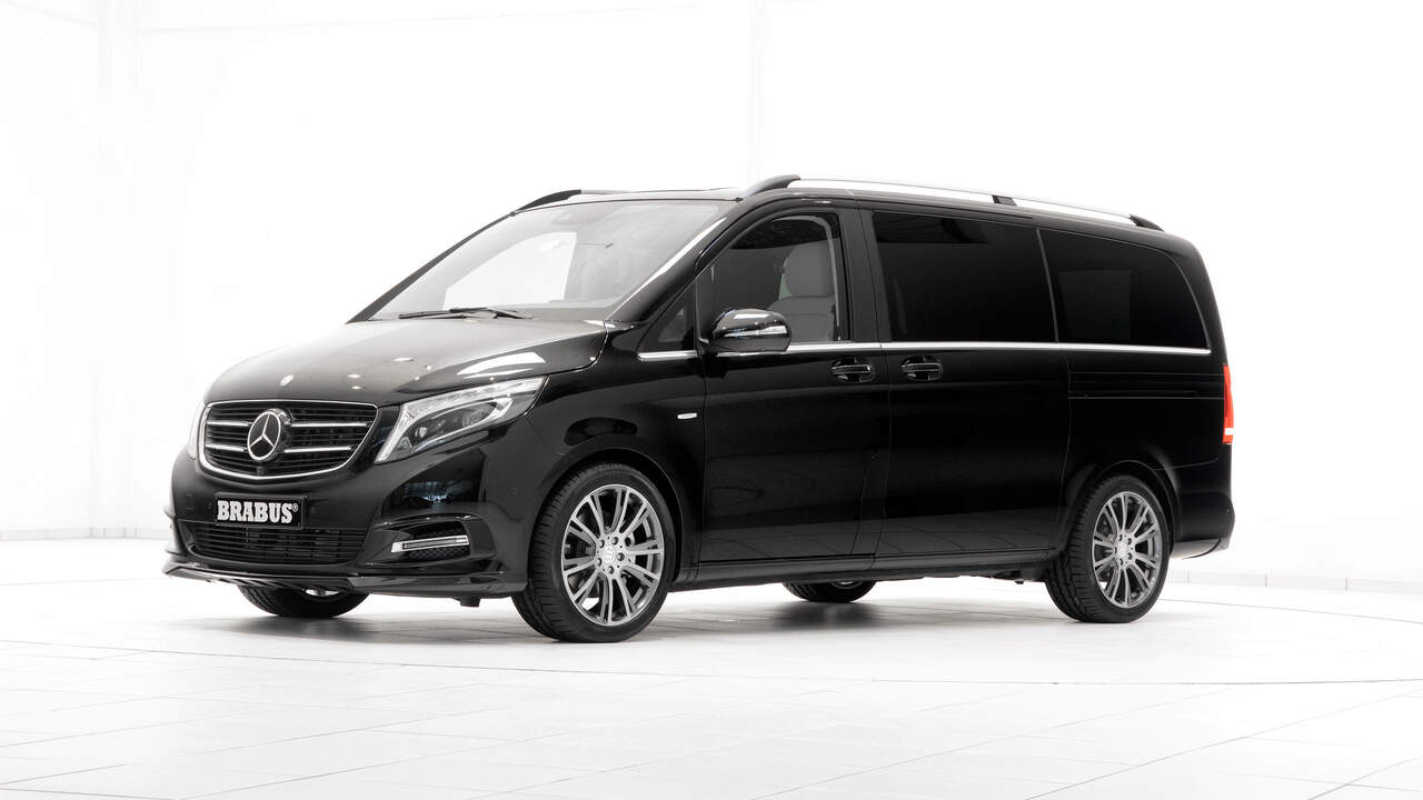 Brabus V Klasse Familienauto Noch Nobler Gemacht Auto Motor Und Sport