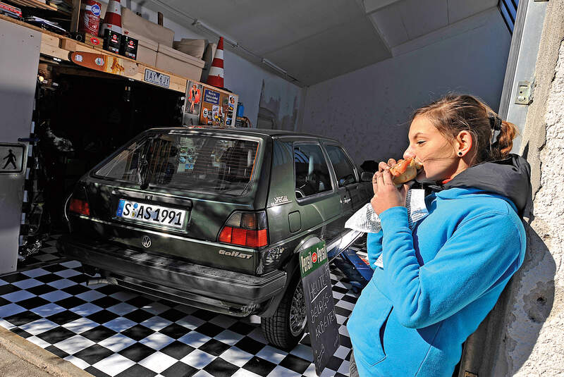 Bremsbeläge erneuern, Pause