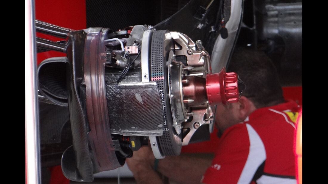 Bremse - Ferrari - GP Australien - 14. März 2012
