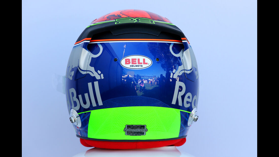 Brendon Hartley - Helm - Formel 1 - 2018