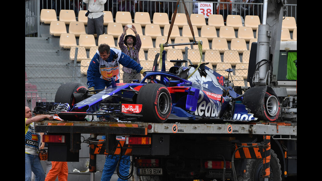Brendon Hartley - Toro Rosso - Formel 1 - GP Spanien - Barcelona - 12. Mai 2018