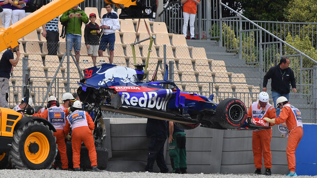 Brendon Hartley - Toro Rosso - Formel 1 - GP Spanien - Barcelona - 12. Mai 2018