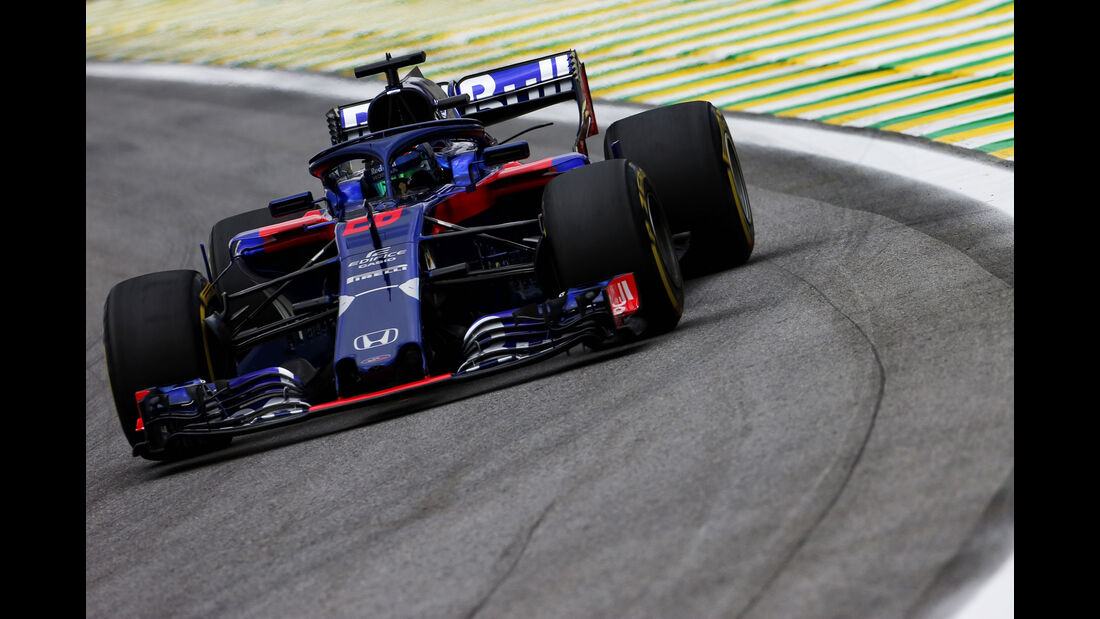 Brendon Hartley - Toro Rosso - GP Brasilien - Interlagos - Formel 1 - Freitag - 9.11.2018