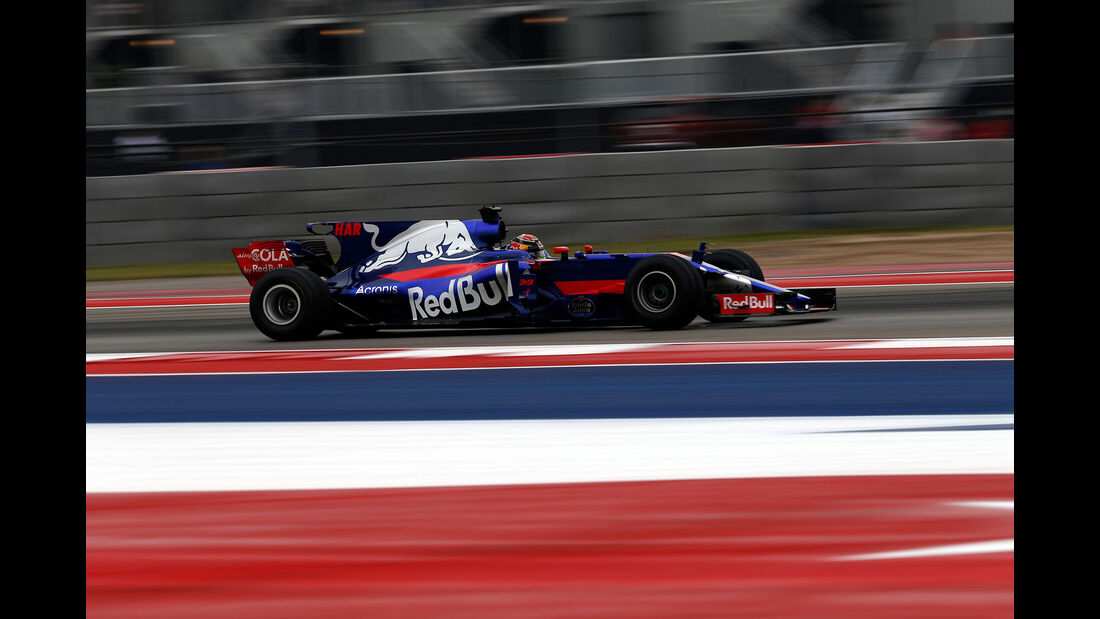Brendon Hartley - Toro Rosso - GP USA - Austin - Formel 1 - Freitag - 20.10.2017