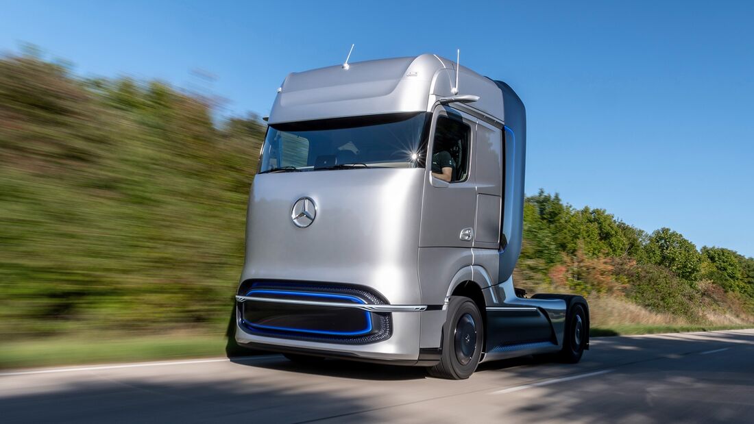 Brennstoffzellen-Lkw Mercedes-Benz GenH2 Truck 