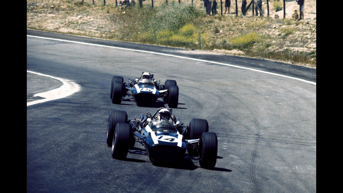 Brian Redman - Cooper BRM T86B - Ludovico Scarfiotti - GP Spanien 1968 - Jarama