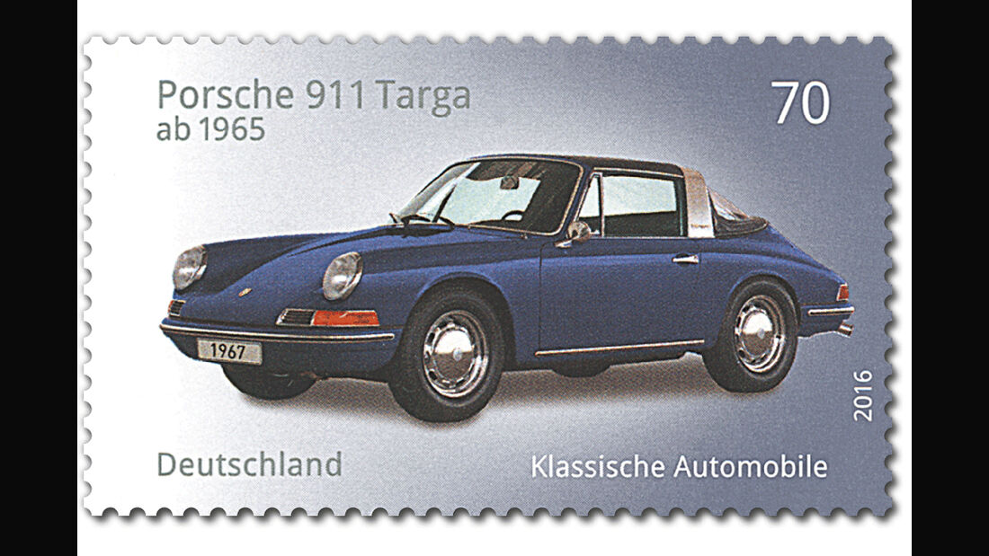 Neue Klassiker-Briefmarken: 911er und Capri für 70 Cent ...