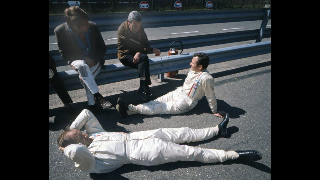 Bruce McLaren und Denis Hulme 1969