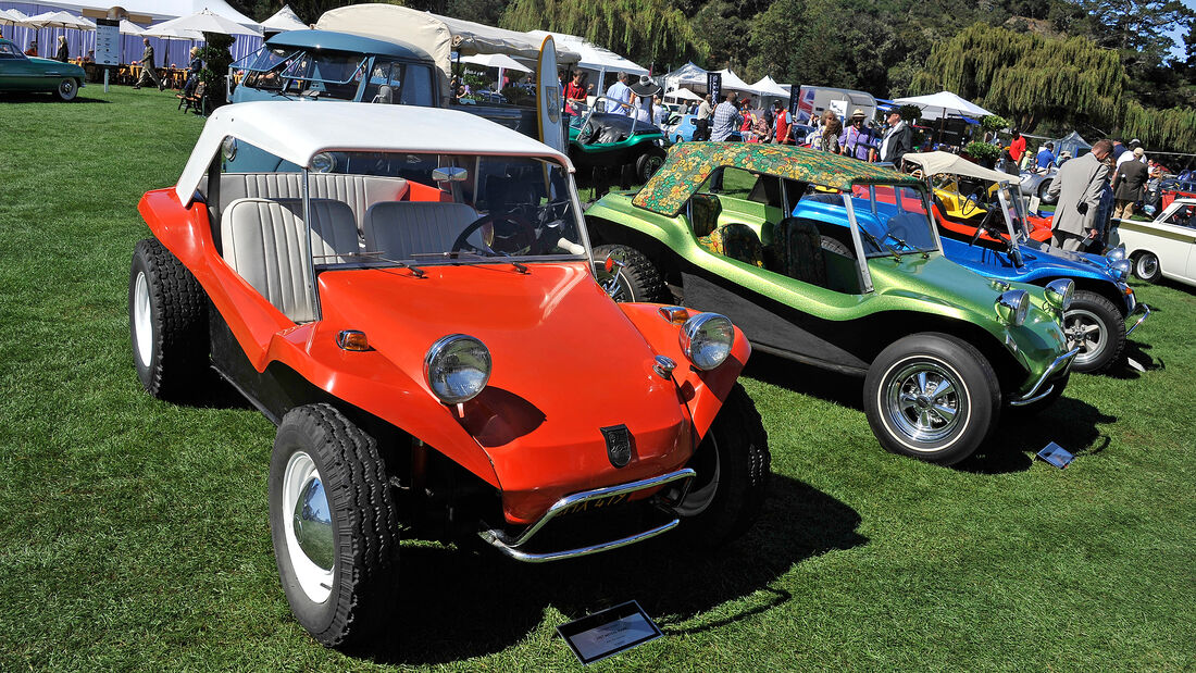 Bruce Meyers mit einem VW-Buggy