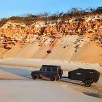 Bruder EXP-4 Offroad-Caravan / GelŠnde-Wohnwagen Australien