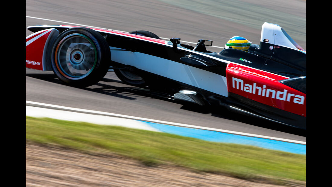 Bruno Senna - Formel E-Test - Donington - 07/2014