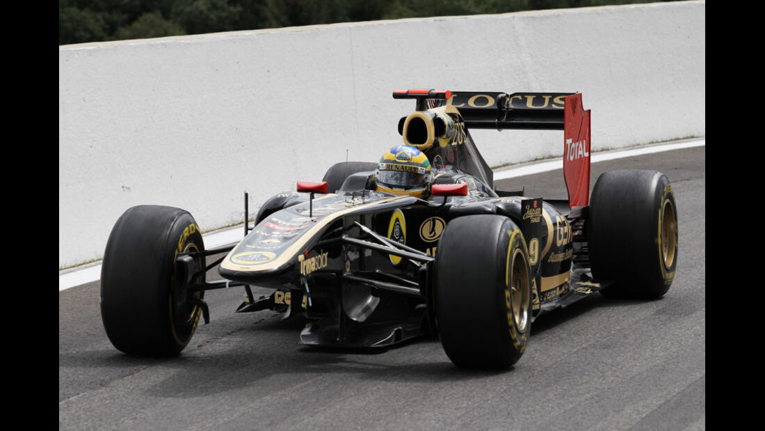 Bruno Senna Rennen GP Belgien 2011