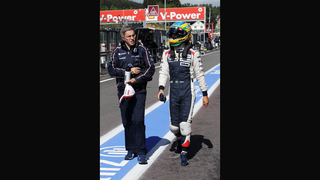 Bruno Senna - Williams - Formel 1 - GP Belgien - Spa-Francorchamps - 1. September 2012